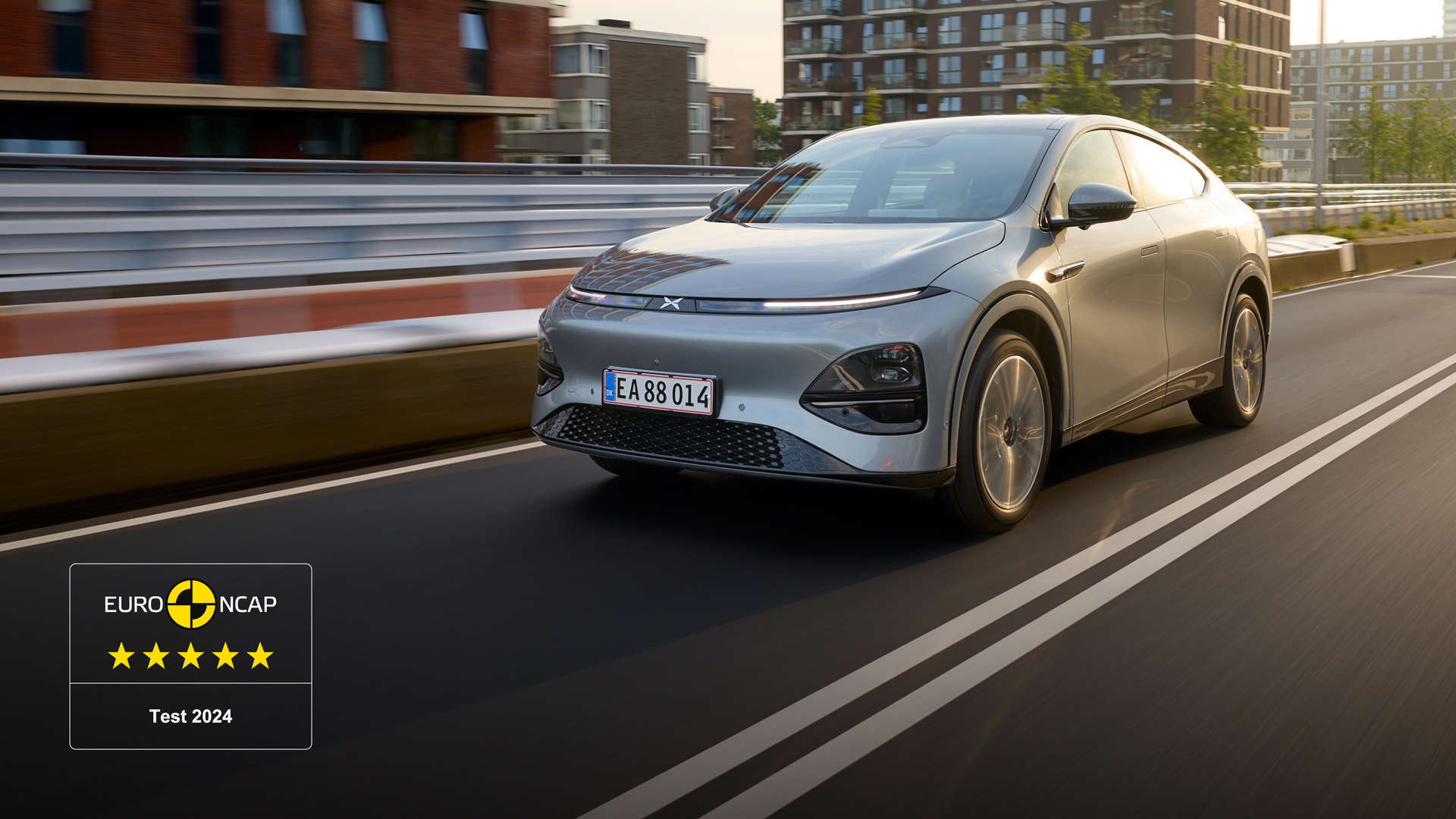 Le G6 est le deuxième modèle de la gamme XPENG en France à obtenir 5 étoiles au test de sécurité Euro NCAP