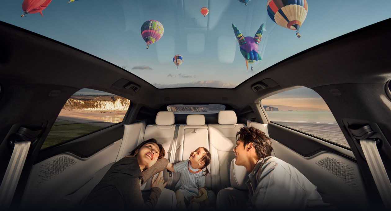 Toit panoramique de 2,12 m²