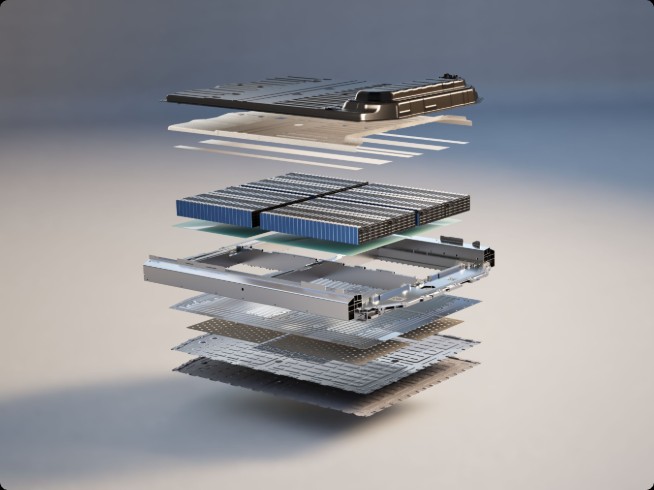 Schéma de perception et cônes de vision du véhicule