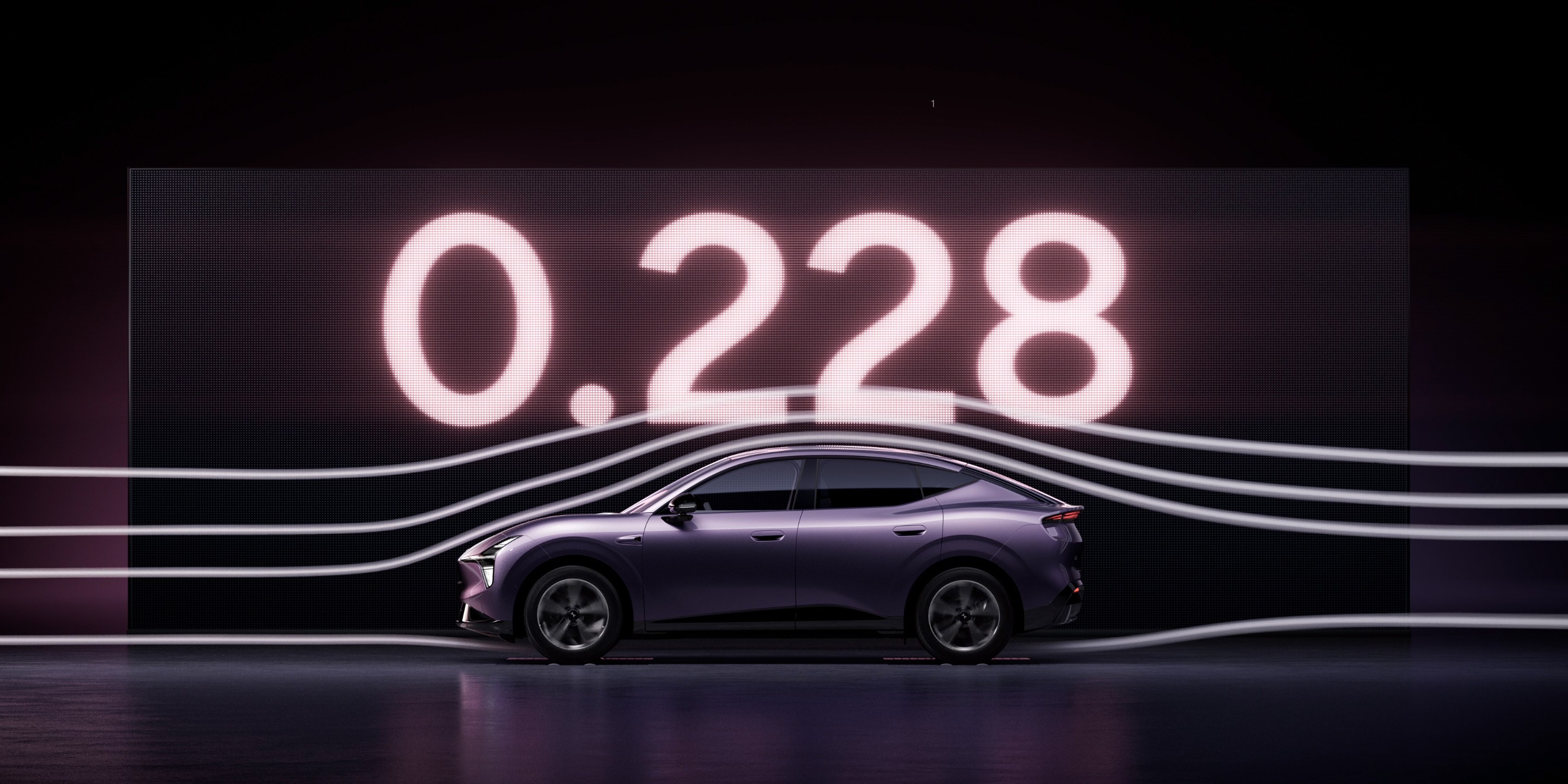 Un coefficient de traînée Cd ultra-faible de 0,228