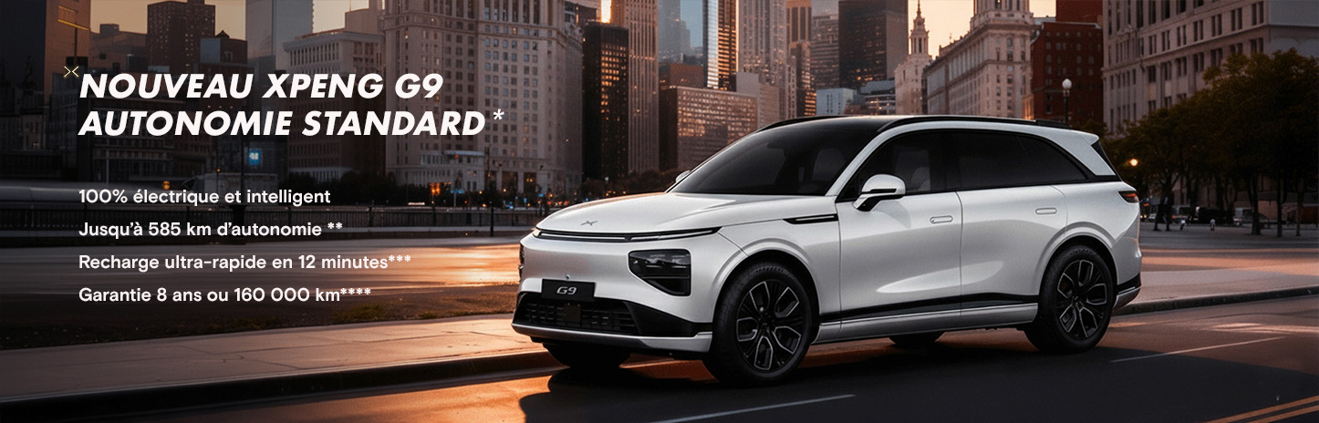 Nouveau XPENG G6 - Autonomie étendue