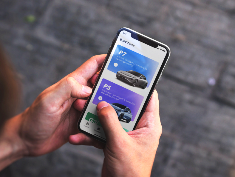 Application mobile XPENG